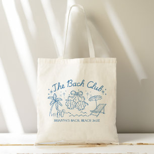 Bach Club Strand Muscheln Brautjungfern Geschenke  Tragetasche