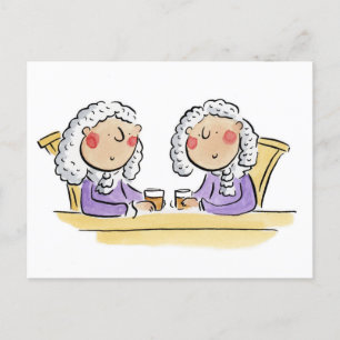 Bach Double Postkarte