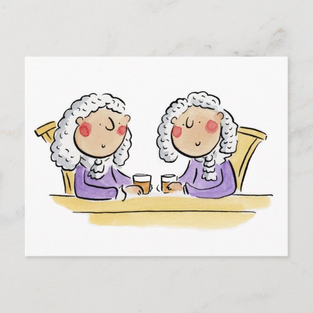 Bach Double Postkarte (Vorderseite)