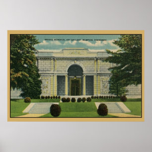 Bach-Erinnerungskunst-Galerie Memphis TN Poster