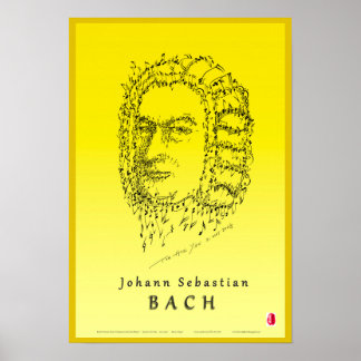 Bach Face the Music Poster