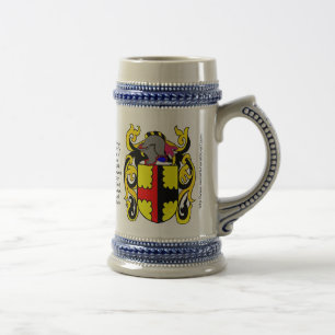 Bach-Familienwappen Stein Bierglas