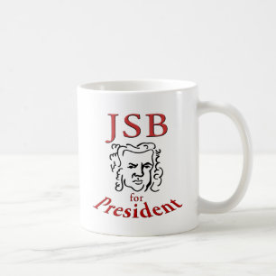Bach für den Präsidenten Tasse