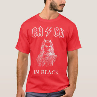 Bach in Schwarz T-Shirt