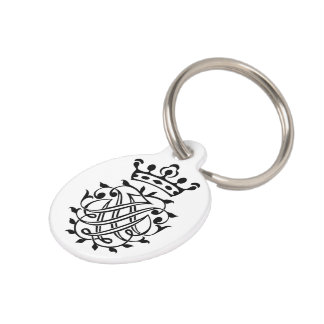 Bach Insignia, Siegel, Seal, Crest, Monogram Pet I Haustiermarke