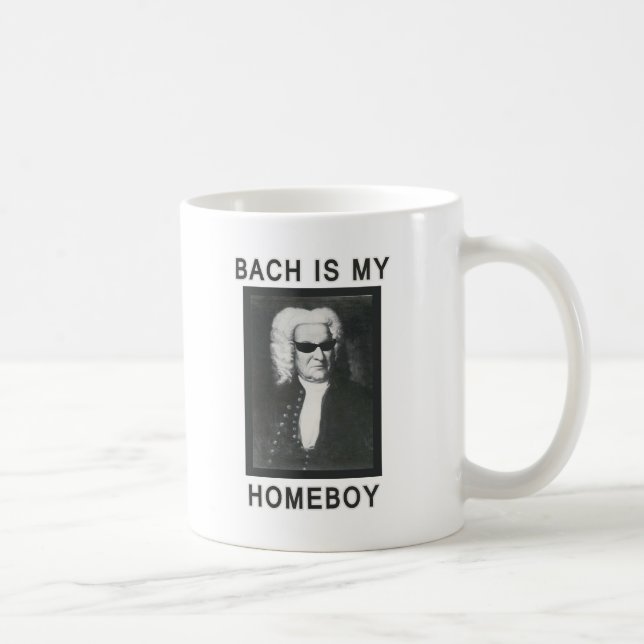 Bach ist mein Homeboy Tasse (Rechts)