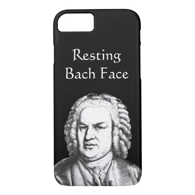 Bach-Klassiker-Komposer Case-Mate iPhone Hülle (Rückseite)