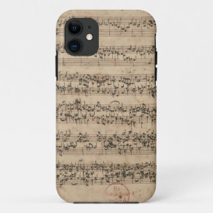 Bach Manuskript Case-Mate iPhone Hülle