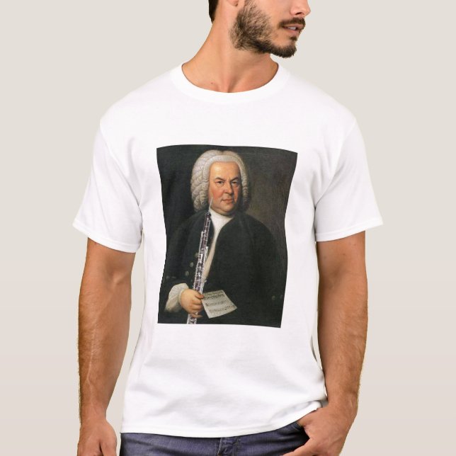 Bach mit englisches Horn-T - Shirt (Vorderseite)