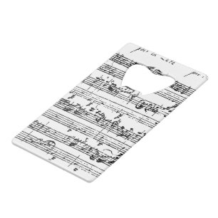 Bach Musik-Flaschenöffner Geldbeutel Flaschenöffner