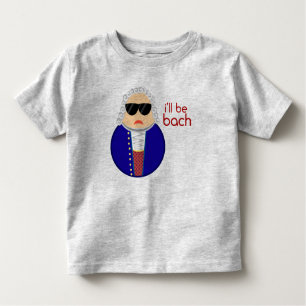Bach Musik-Komponist scherzt Geschenk Kleinkind T-shirt
