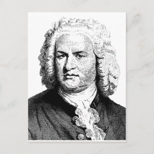 BACH POSTKARTE