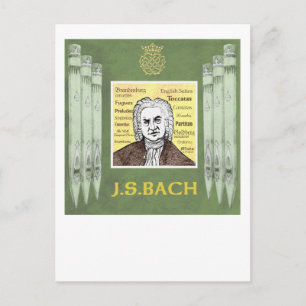 BACH-Postkarte Postkarte