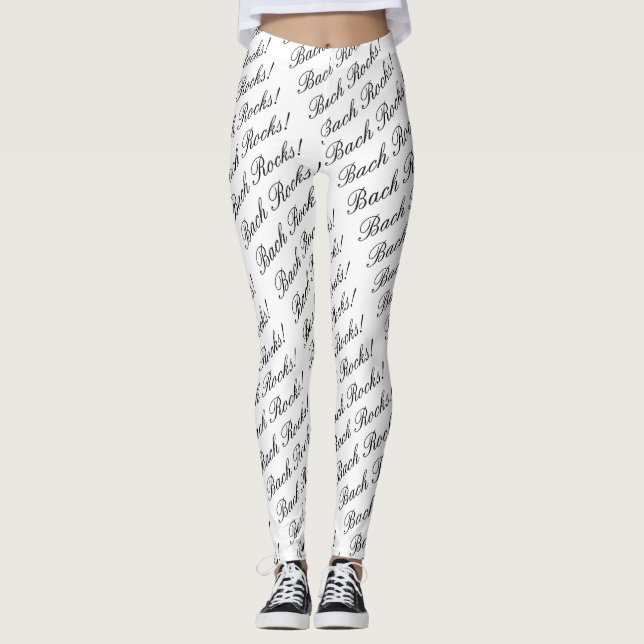 Bach Rocks! Leggings (Vorderseite)