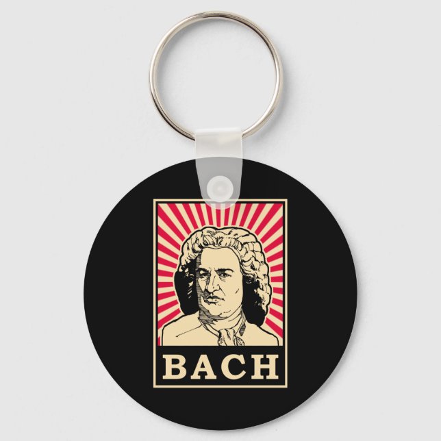 Bach Schlüsselanhänger (Vorderseite)