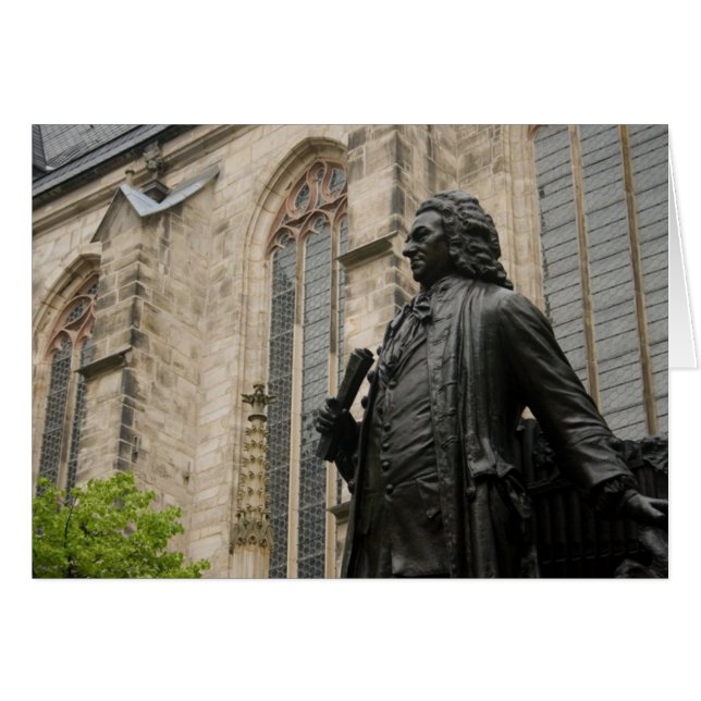 Bach Statue (Vorderseite (Horizontal))