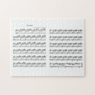 Bach the Well Tempered Tastatur Prealudium 1 C-dur Puzzle