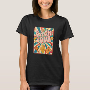Bach Tour Retro 60er 70er Theme Bridesmaid Bachelo T-Shirt