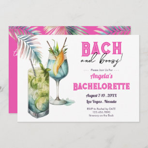 Bach und Bachelorette Einladung