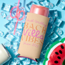 Bach Villa Vibes - Rosa und Orange Tropical