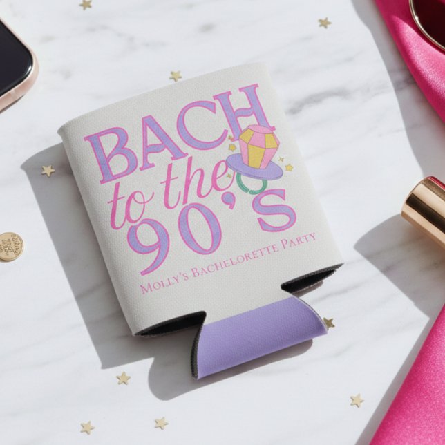 Bach zu den 90er Jahren - Retro-Junggeselinnen-Abs Dosenkühler (90s Retro Bachelorette Can Cooler)