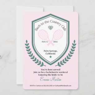 Bach zur Einladung des Country Club