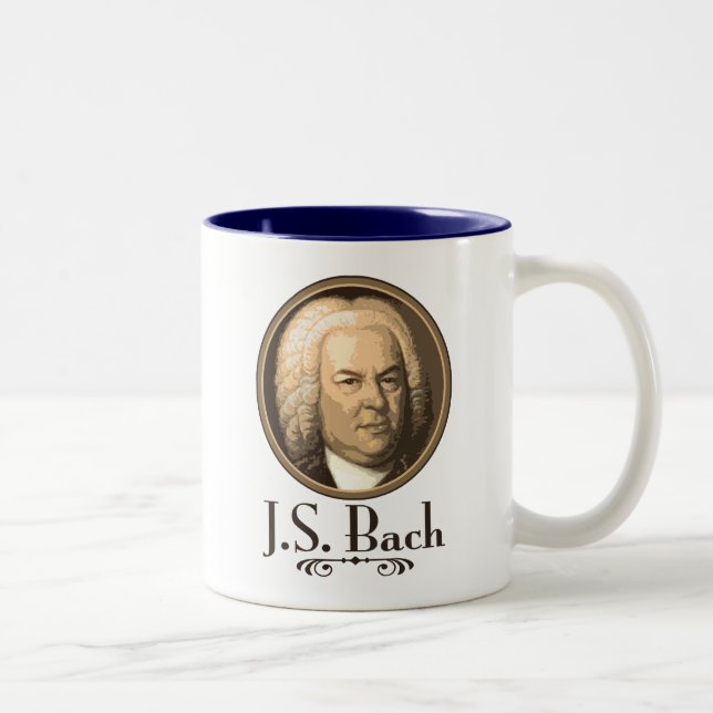 Bach Zweifarbige Tasse (Rechts)