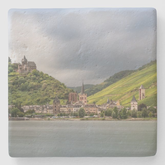 Bacharach am Rhein - Deutschland Steinuntersetzer (Vorderseite)