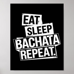 Bachata Dancing Latin Dance Dancer Bachata Dominic Poster