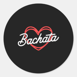 Bachata Dancing Latin Dance Dancer Bachata Dominic Runder Aufkleber