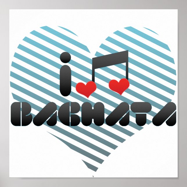 Bachata-Fan Poster (Vorne)