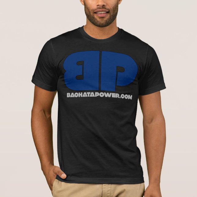 Bachata Power 2011 OG-Logo - Navy Blue T-Shirt (Vorderseite)