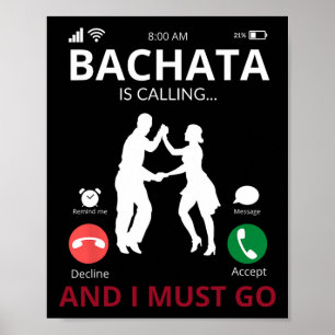Bachata ruft - Tanz aus der Dominikanischen Republ Poster