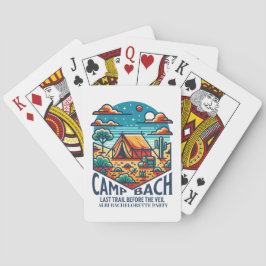 Bachcamp Letzter Pfad Orangenblau Spielkarten