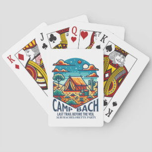 Bachcamp Letzter Pfad Orangenblau Spielkarten