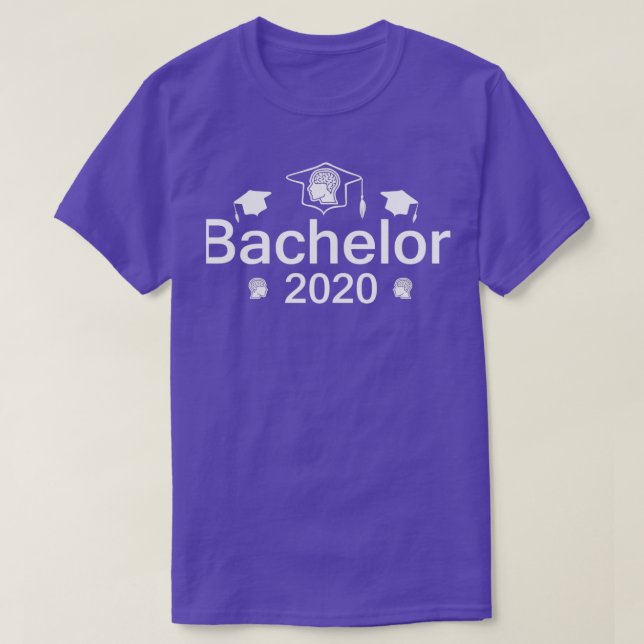 Bachelor 2020 Bachelor-Abschluss in E T-Shirt (Design vorne)