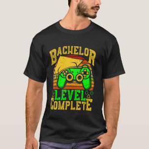 BACHELOR ABSCHLUSS Lustige Abschluss-Gamer T-Shirt