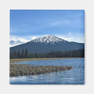 Bachelor am Hosmer Lake, Oregon Magnet