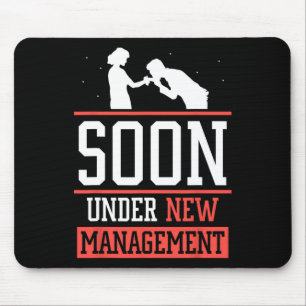 Bachelor Bachelor Bride Par in der neuen Geschäfts Mousepad