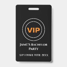 Bachelor Bachelorette Zugangspass VIP Ausweis