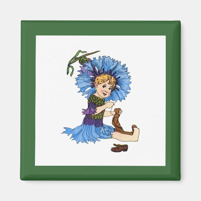 Bachelor Button Magnet (Vorne)