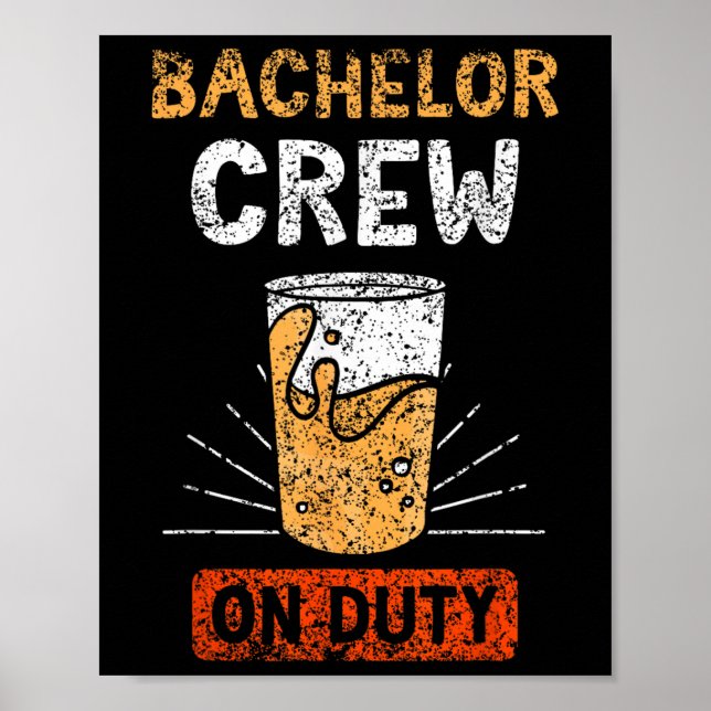 Bachelor-Crew über das Party-Bachelor-Team Poster (Vorne)
