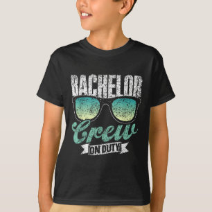 Bachelor-Crew über das Team Bridge Party Groom Ba T-Shirt