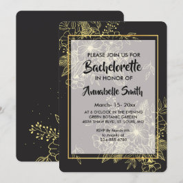 Bachelor für goldene Rose Einladung