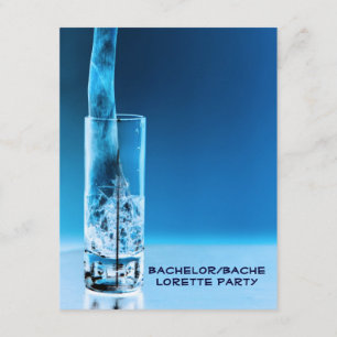 Bachelor Junggeselinnen-Abschied Einladung