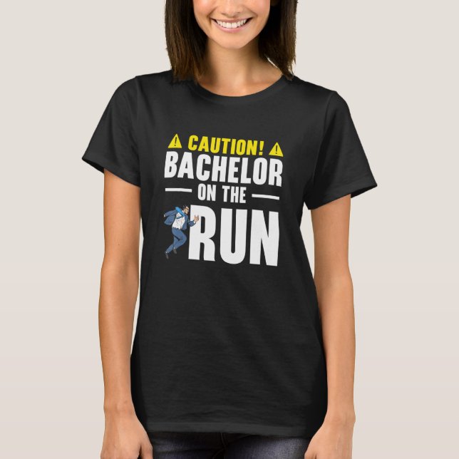 Bachelor Junggeselinnen-Abschied Single Jga Groom T-Shirt (Vorderseite)