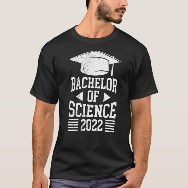 Bachelor of Science Bachelor Abschluss 1 T-Shirt (Vorderseite)
