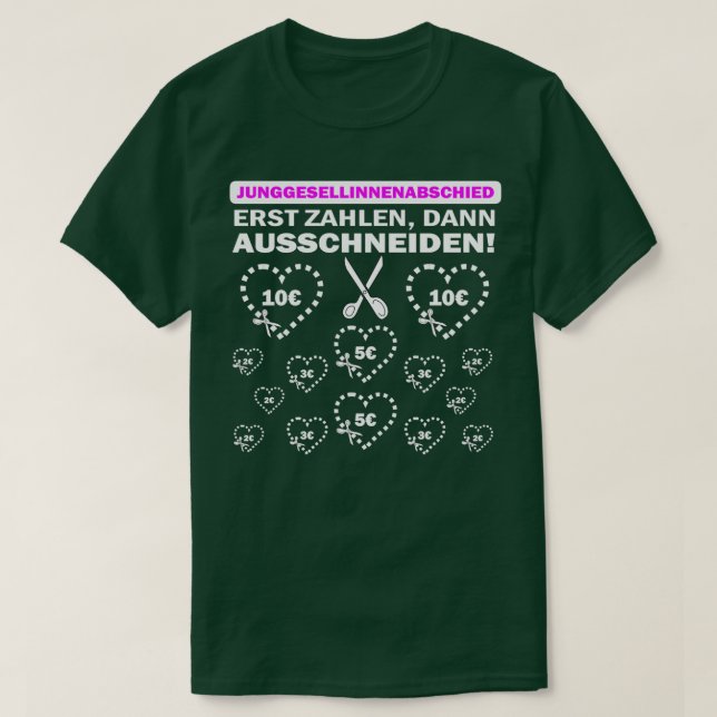 Bachelor-Party bei Party JGA 6 T-Shirt (Design vorne)