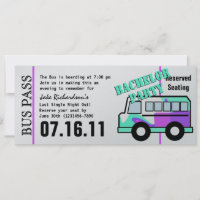 Bachelor Party Bus Pass