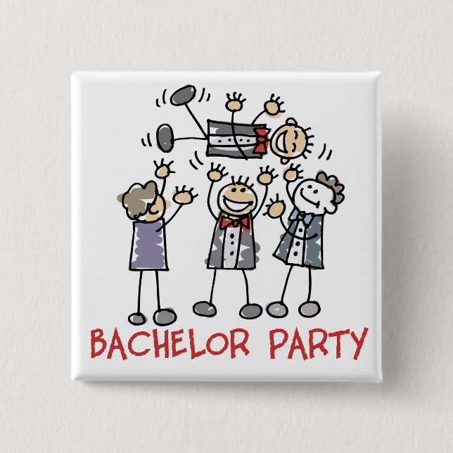 Bachelor Party Button (Vorderseite)